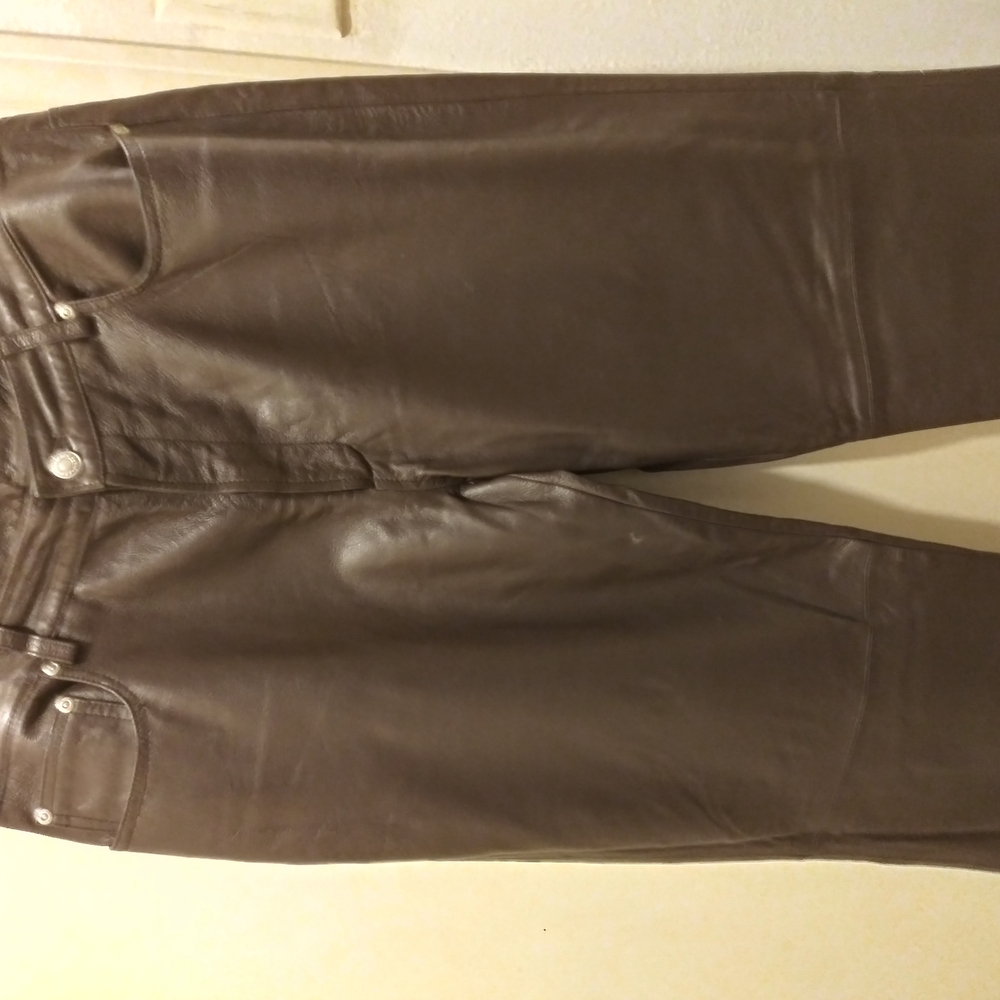 Newport News Brown Boot Cut Pants